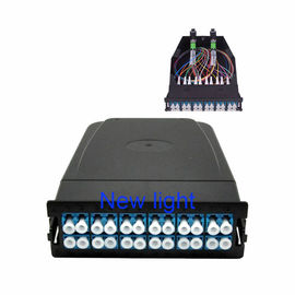 FTTX صندوق الألياف البصرية MPO / MTP مع لوحة التصحيح ، MPO-LC ، 12 ألياف