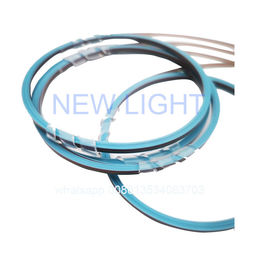 OM3 - 300 12 Core MPO إلى MPO Cable Male Aqua Fan Out PVC Fiber Optic Cable