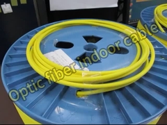 سلاسل التشغيل من ألياف الألياف Uni Boot Fiber Pigtails Patch Cords لمعدات الاتصالات / شبكات المنطقة المحلية