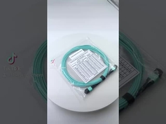 OM3 SM MPO كابل الاختراق PVC / LSZH جاكيت للوحة التصحيحية MTP