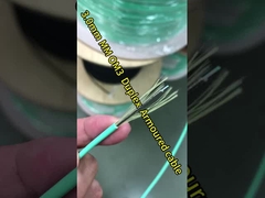 5M Multimode FC Fiber Patch Cord PVC و LSZH 3.0 قطر كابل الألياف البسيطة