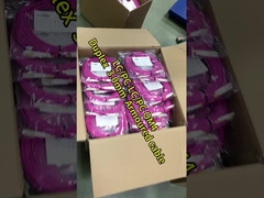 مادة PVC سلك التشغيل الألياف البصرية 10 متر طول LC DX MM 2.0 قطر لـ CATV