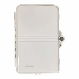 ABS CATV الألياف البصرية إنهاء مربع 8 الأساسية SC محول مع اللون الأبيض