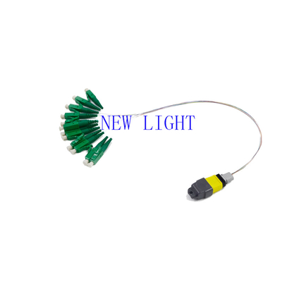 شراء OM3 PVC MPO MPO Patch Cord 12 Core 3.0mm انخفاض فقدان الإدراج لمركز البيانات online manufacture