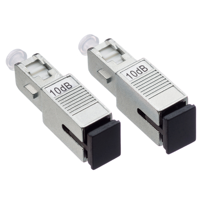 شراء 10dB ST FC UPC مخفف الألياف البصرية وضع واحد للاتصالات online manufacture