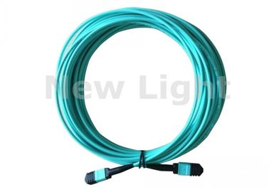 شراء 24 كور / 12 الأساسية مبو متب كابل أبك <0.3dB الأخضر وضع واحد الألياف صداري online manufacture