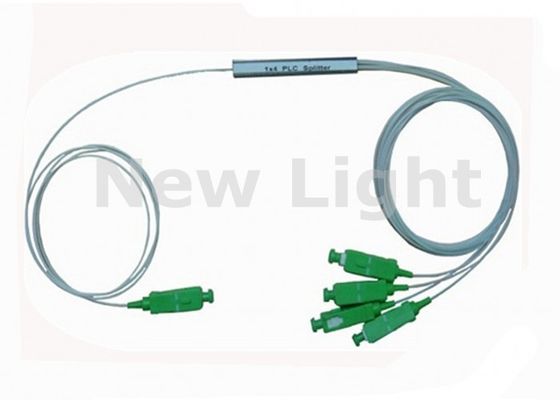 شراء PLC Fiber Optic Splitter Module 1 X 4 SC APC Connector قطر 0.9mm وضع واحد لـ CATV واتصالات البيانات online manufacture