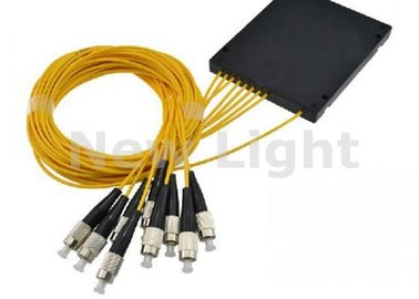 شراء 1x8 بلك الألياف البصرية الخائن وضع واحد الألياف اقتران مع فك أويك موصل online manufacture