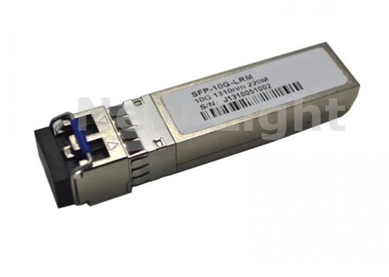 شراء جهاز إرسال واستقبال الألياف الضوئية متعددة الأوضاع SFP-10G-LRM بمعدل بيانات 10G وطول موجة 1310 نانومتر ووظيفة DDM online manufacture