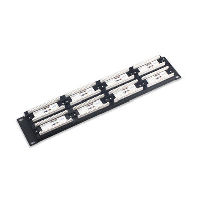 شراء لوحة توصيل إيثرنت RJ45 محمية بـ 24 منفذًا معتمدة من RoHS مع إدارة الكابلات online manufacture