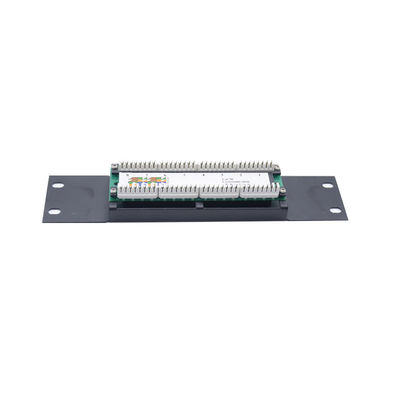 شراء لوحة توصيل RJ45 مسبقة الإنهاء من المعدن الأسود مع ارتفاع 1U و 2U وإدارة الكابلات لشبكات الإيثرنت online manufacture