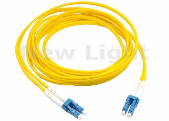 شراء كابل LC-LC Fiber Jumper Single Mode مع قطر 2.0mm و UPC Polish لنقل البيانات عالية السرعة online manufacture