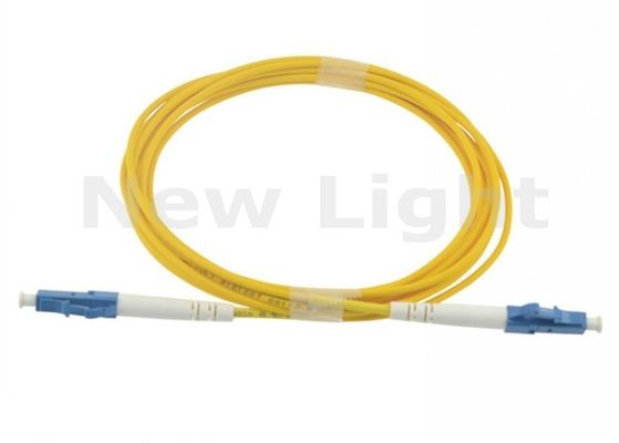 شراء 3M LC UPC Single Mode Fiber Optic Jumper Cable مع قطر 2.0mm وألياف بسيطة لـ LAN online manufacture