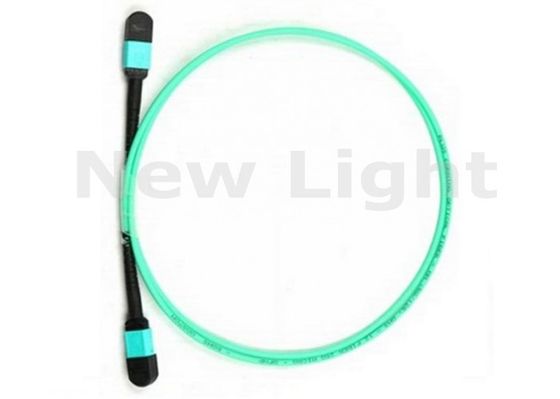 شراء 1M 12 Core MTP إلى MTP OM3 كابل التوصيل متعدد الأوضاع من الألياف البصرية online manufacture