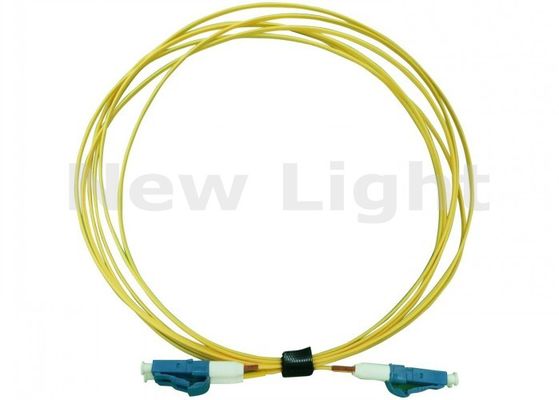 شراء السلك الأصفر LC-LC Fiber Patch Cord مع مادة PVC وطول 3 أمتار للاتصال الموثوق به online manufacture
