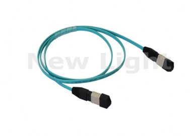 شراء OM4 5 متر B نوع مبو متب كابل 12 الأساسية المتعدد مع 3.0MM البسيطة جولة لش online manufacture