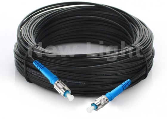 شراء كابل القفز الخارجي للألياف الضوئية 200M مع G657A الألياف وموصول FC-FC لتطبيقات FTTH online manufacture