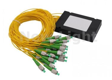 شراء فت فك أبك الألياف البصرية الخائن وضع واحد 1x32 بلك الخائن مع فك أبك موصل online manufacture