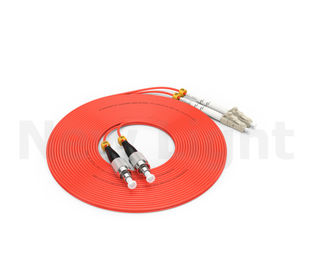 شراء FC-LC المتعدد الألياف البصرية التصحيح الحبل ، البرتقالي PVC / LSZH 0.9 / 2.0 / 3.0 MM كابل online manufacture