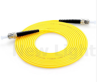 شراء ST - ST وضع واحد SX الألياف البصرية التصحيح الحبل الأصفر PVC / LSZH 2.0 التصحيح كابل online manufacture