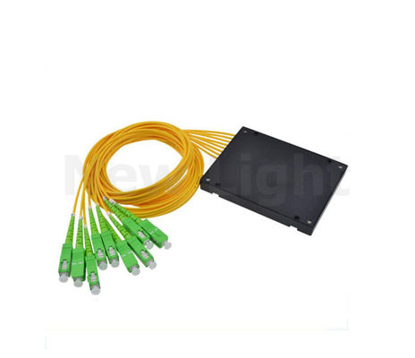 شراء 1:2 / 4 / 6 / 8 / 16 / 32 SC APC نظام واحد للفايبر البصري PLC Splitter لشبكات FTTH و PON online manufacture
