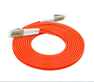 شراء 62.5 / 125 الألياف البصرية التصحيح الحبل LC LC 3.0mm حسب الطلب طول اللون البرتقالي online manufacture