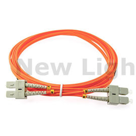 شراء 3 أمتار SC - SC الحبل متعدد الألياف التصحيح الحبل دوبلكس OM2 / OM3 / OM4 50/125 2.0 كابل online manufacture