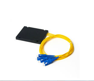 شراء SC موصل PLC الألياف البصرية الخائن وضع واحد 1260-1650 موجة التشغيل online manufacture