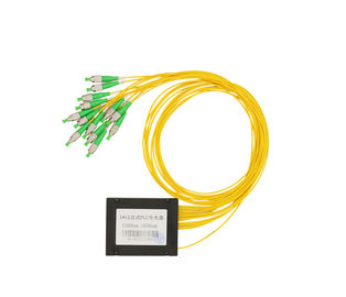 شراء 1 × 12 حل الإنترنت الألياف البصرية المقرنة الخائن FC APC WDM / CWDM online manufacture