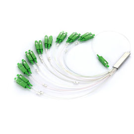 شراء 0.5 متر 1 X 16 SC APC الالياف البصرية الفاصل FTTH / CATV Spliter 3 سنوات الضمان online manufacture