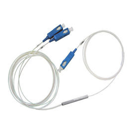 شراء PLC - FTTH مصغرة الألياف البصرية الخائن وحدة 1 X 2 SC موصل online manufacture