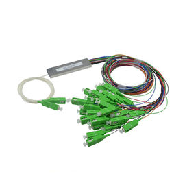 شراء مصغرة مقرنة 2 × 8 SC / APC الألياف البصرية كابل الفاصل WDM 1.5M لصندوق FTTH online manufacture