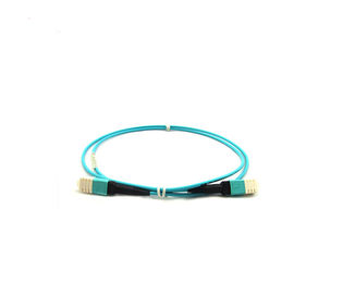 شراء 10 Ft MPO MTP Cable Patch Cord Type B 8 Core Fibers for QSFP + Transceivers online manufacture