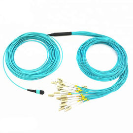 شراء 12 ستراند MPO MTP كبل طول مخصصة 33 قدم ذكر / أنثى نوع الموصل online manufacture