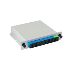 شراء 1 X 8 SC / UPC إطار توزيع الألياف الضوئية عالي الكثافة سهل التركيب online manufacture