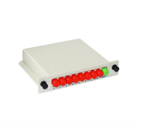 شراء مواد ABS كاسيتة الألياف البصرية مع خسارة إدراج منخفضة و 1X8/16/32/64 النواة PLC Splitter LGX Box online manufacture