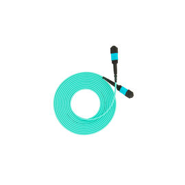 شراء Male - Male MPO MTP Cable OM3 - 300 50/125 12 Core With Low Insertion Loss online manufacture