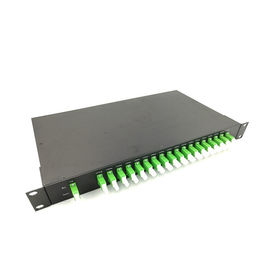 شراء 1U E2000 APC FTTH مربع توزيع الكابلات المدرفلة على البارد ، مربع 19 بوصة مع محول online manufacture