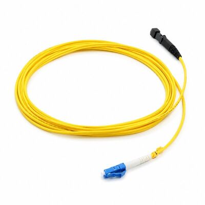 شراء SC LC FC ST Simplex Single Mode Fiber Optic Pigtail مع مجموعة مشفرة بـ 12 لونًا و 0.9 مم من الألياف العارية online manufacture