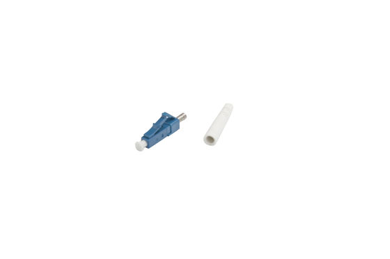 شراء 2.0mm Single Mode LC Fiber Optic Connector مع خسارة إدراج 0.3dB في اللون الأزرق online manufacture