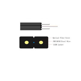 شراء خفيفة الوزن الألياف البصرية كابل G652D عالية القوة الشد FTTH تطبيق المشاريع online manufacture