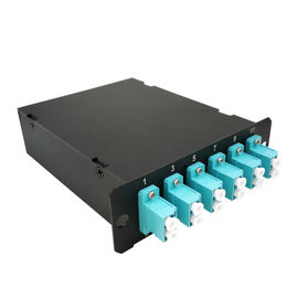 شراء MPO MTP وضع موليت الألياف البصرية كاسيت وحدة صندوق المواد المعدنية 12 الألياف online manufacture