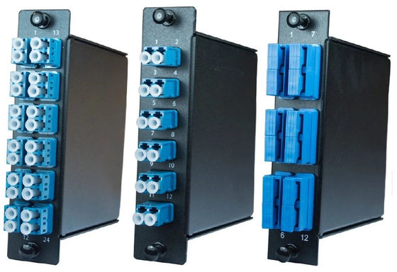 شراء وحدة كاسيت MPO ذات الوضع الواحد مع رابط MPO ذكر من 12 قلب وكاسيت ألومنيوم لمصل LC Duplex SC Sinplex online manufacture