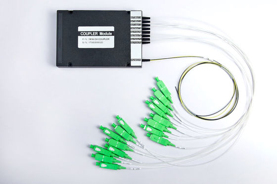 شراء مضاعف إرسال وفك إرسال الألياف الضوئية SC UPC CWDM بـ 8 قنوات مع وحدة ABS بطول موجي 1470-1610 نانومتر online manufacture