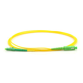 شراء 5T FTTH الحبل الألياف البصرية التصحيح الحبل الشوري الأخضر SC إلى LC 2.0 كابل وضع واحد online manufacture