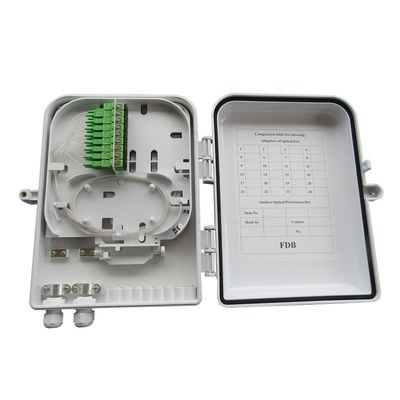 شراء صندوق إنهاء FTTH من مادة ABS بـ 16 نواة، قابل للتركيب على الحائط لنظام الوصول FTTX online manufacture
