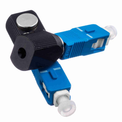 شراء محول ألياف بصرية دائري أزرق SC أحادي الوضع مصقول UPC لشبكات FTTH FTTB FTTX online manufacture