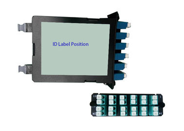 شراء 1U 96 الألياف رف جبل FHD عالية الكثافة الألياف ضميمة كاسيت 4X FHD online manufacture