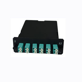 شراء وحدة واحدة FHD MPO كاسيت MPO-24 إلى 12x LC دوبلكس ، نوع A ، 24 الألياف OS2 online manufacture