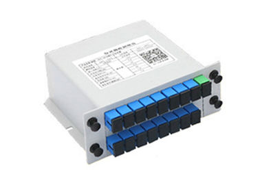 شراء 1 في 16 خارج Plc الفاصل البصري ، الألياف البصرية الفاصل مع موصل SC online manufacture